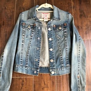 True Religion women’s jean jacket